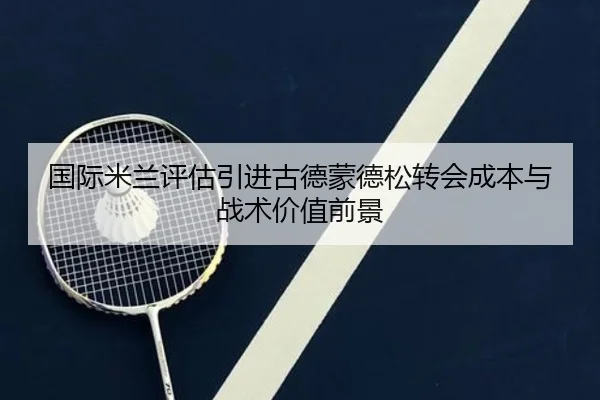 国际米兰评估引进古德蒙德松转会成本与战术价值前景（cc7c7.app）